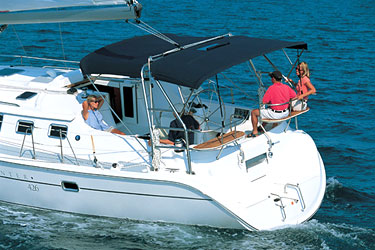 Hunter 44 DS Außenansicht