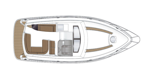 Sealine SC38 Grundriss