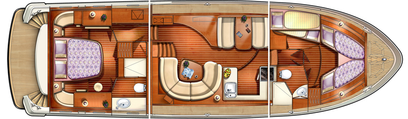 Linssen Grand Sturdy 500 AC Mark II Grundriss