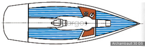 Archambault 30 GS Grundriss