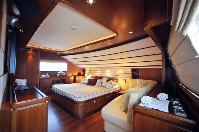 Ferretti Custom 97 Innenansicht