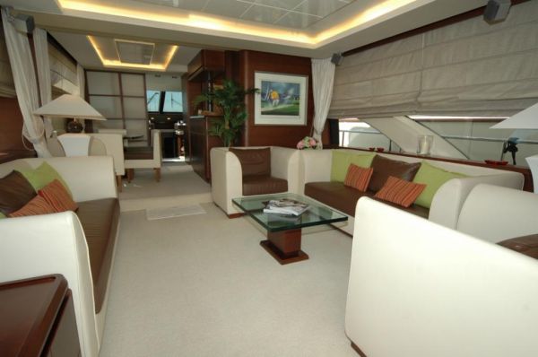 Azimut 75 Innenansicht