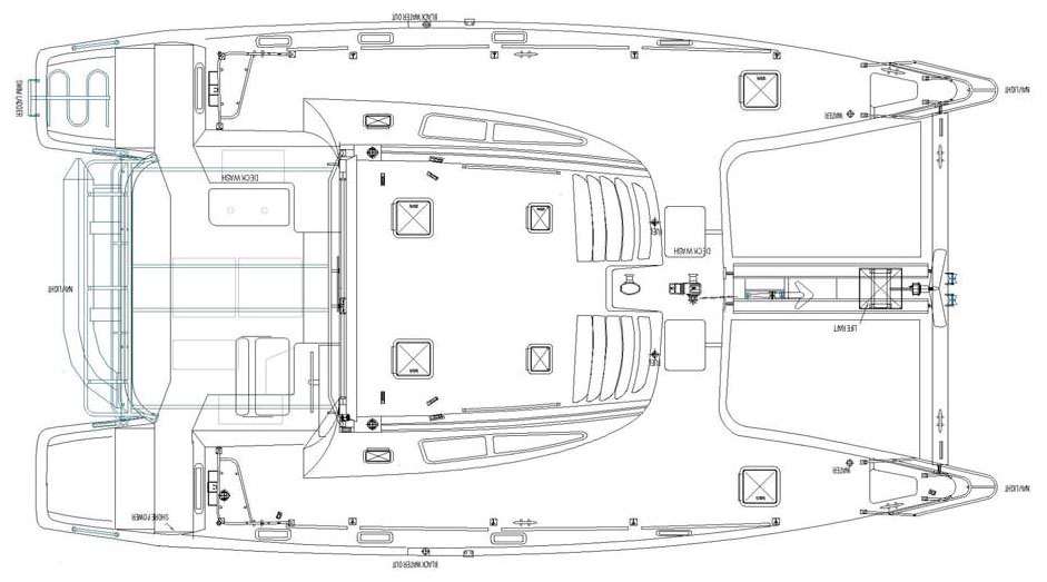 Island Spirit 400 Grundriss