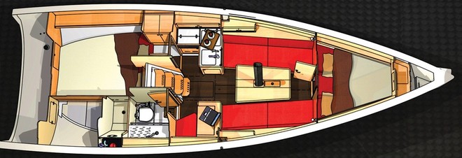 Elan 310 Grundriss