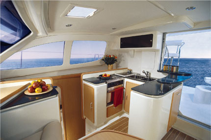 Leopard RC 400 Innenansicht