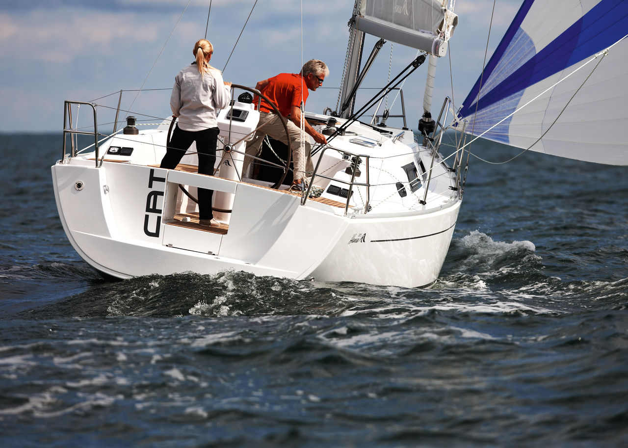 Hanse 325 Außenansicht