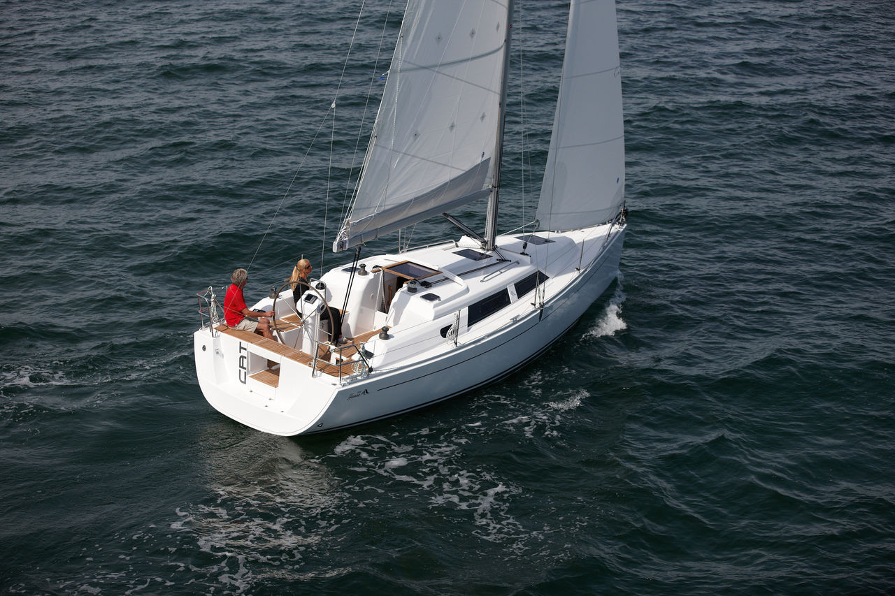 Hanse 325 Außenansicht