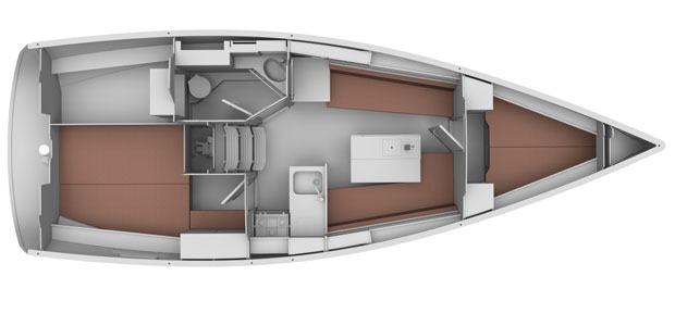 Bavaria Cruiser 32 Grundriss