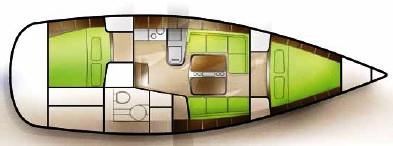 Sunbeam 36.1 Grundriss