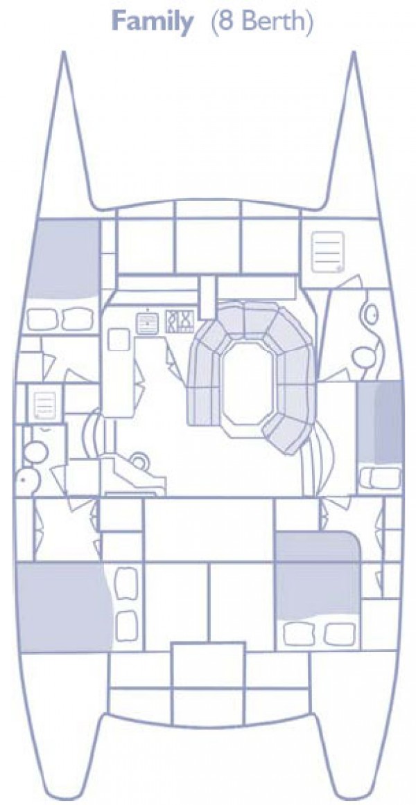 Broadblue 435 Family Grundriss