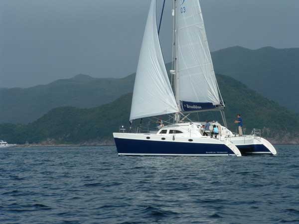 Broadblue 435 Charter Außenansicht