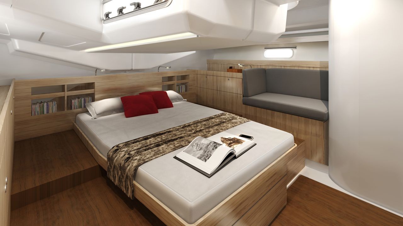 Hanse 495 Innenansicht