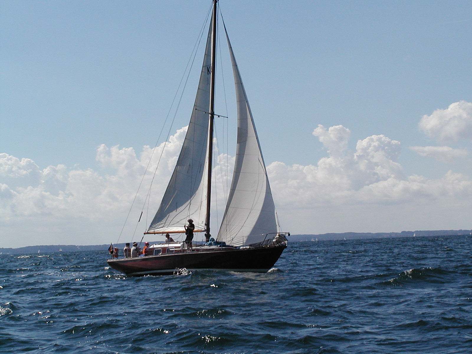 Mahagoni Seekreuzer Außenansicht