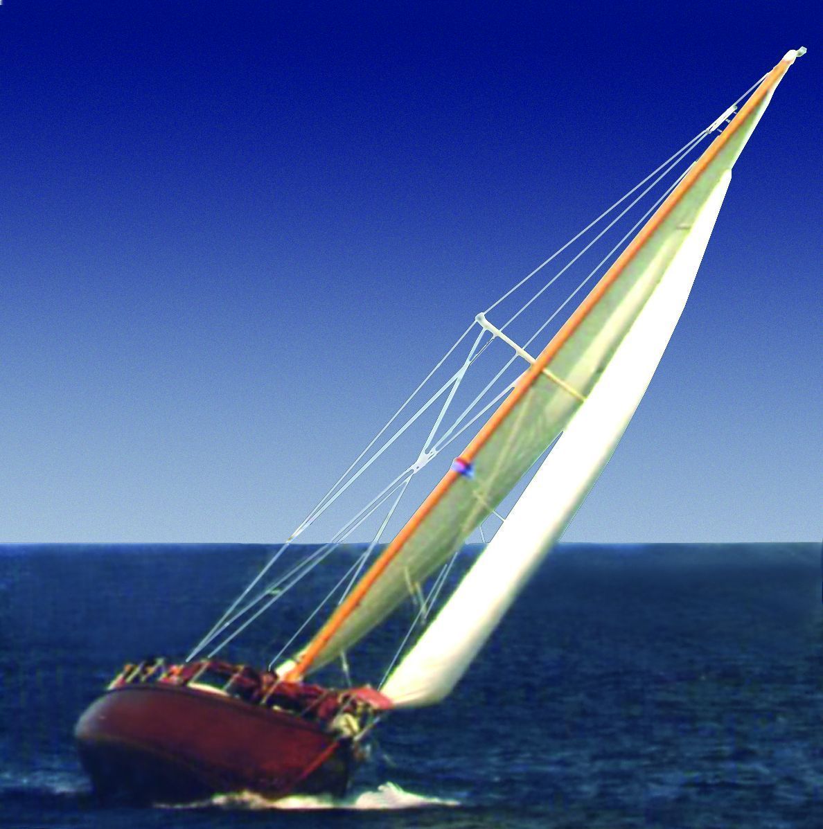 Mahagoni Seekreuzer Außenansicht