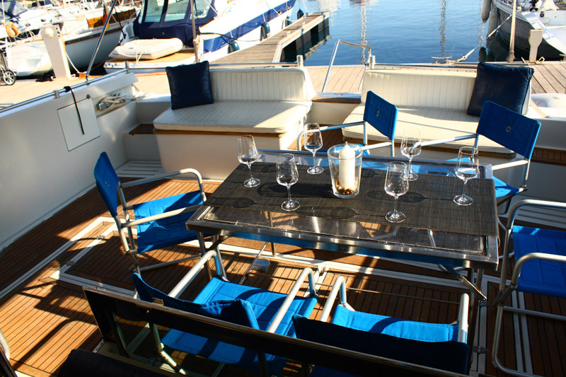 Ferretti 52 Außenansicht