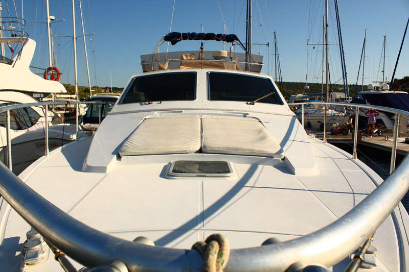 Ferretti 52 Außenansicht