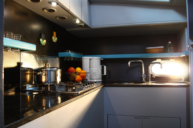 Ferretti 52 Innenansicht