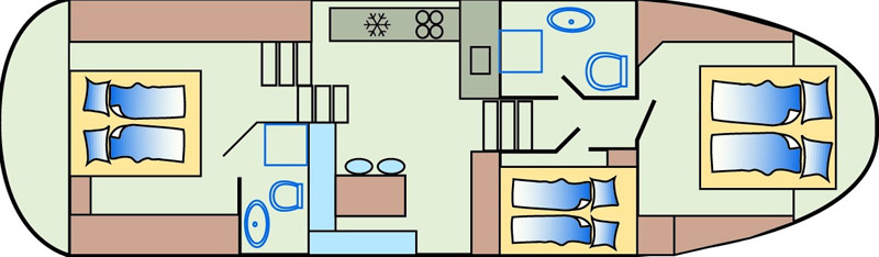 Star Yacht 1520 Grundriss