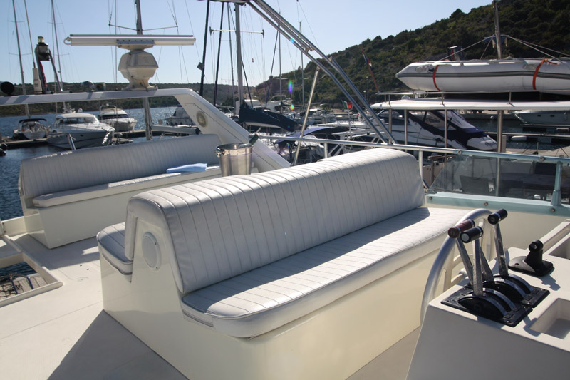 Ferretti 49 Außenansicht