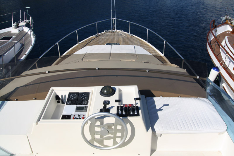 Ferretti 49 Außenansicht