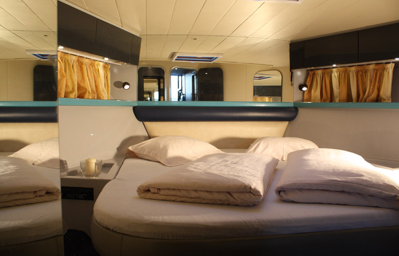 Ferretti 49 Innenansicht