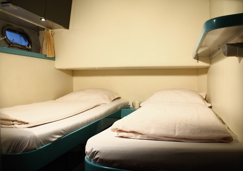 Ferretti 49 Innenansicht