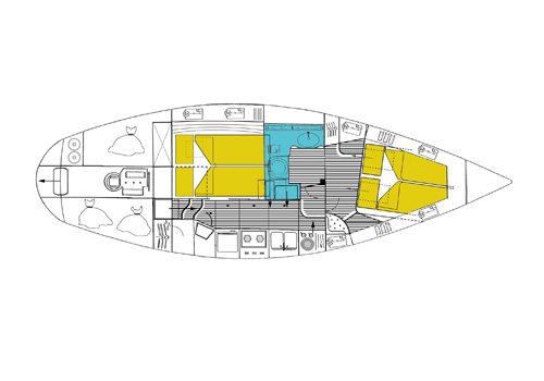Sirius 32 DS Grundriss