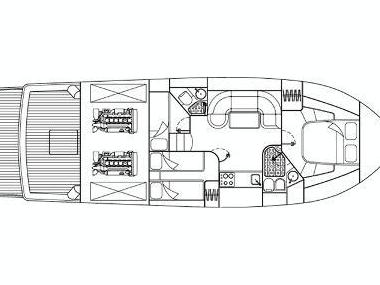 Uniesse 48 Fly Grundriss