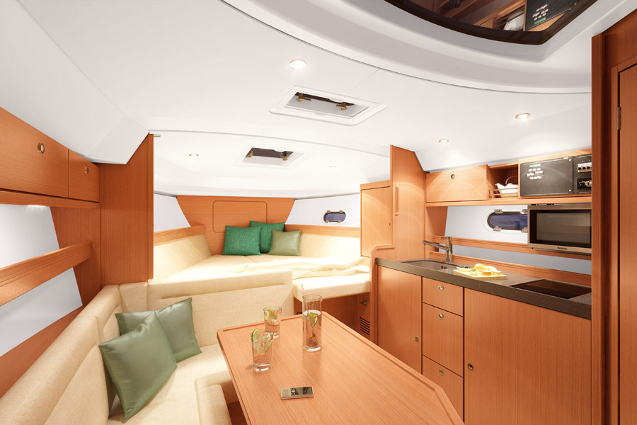 Bavaria 31 Sport Innenansicht