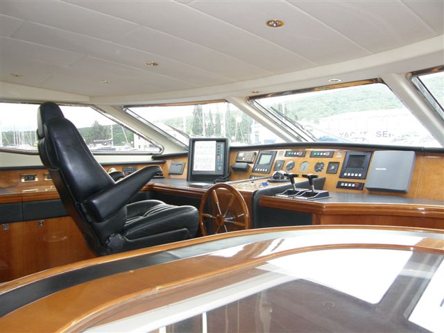 Azimut Jumbo 100 Innenansicht