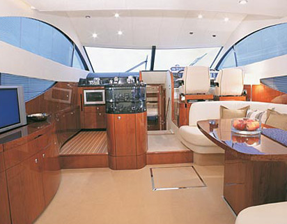 Fairline Phantom 50 Innenansicht