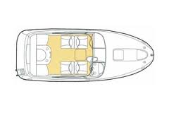 Glastron GS 219 Grundriss