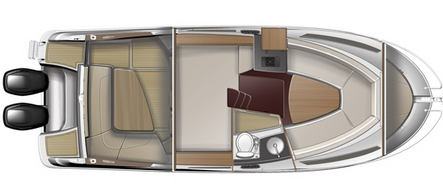 Cap Camarat 8.5 Grundriss