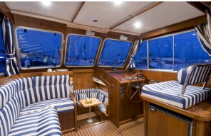 Menorquin 120 Open Innenansicht