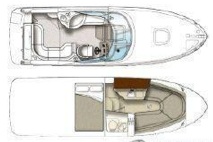 Sea Ray 275 Sundancer Grundriss