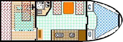 Viking 800 Grundriss