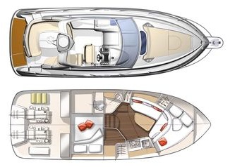 Monte Carlo 32 HT Grundriss