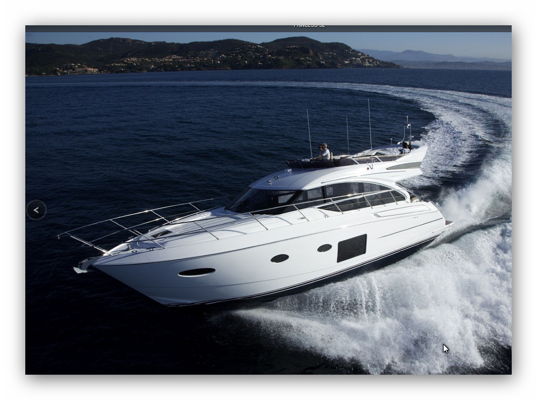 Princess 52 Fly Top Bild