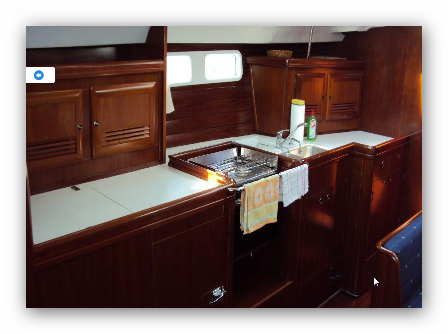 Oceanis Clipper 473 Innenansicht