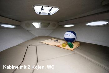 Sea Ray 240 Sunsport Innenansicht