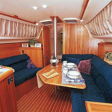 Hunter 306 Innenansicht