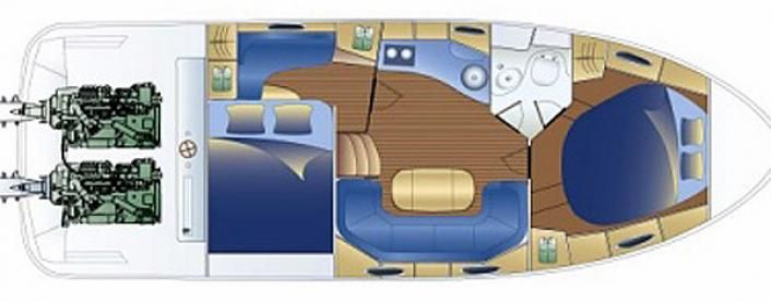 Bavaria 330 Sport Grundriss