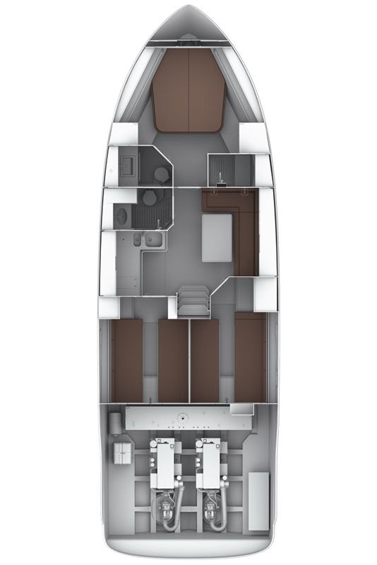 Bavaria 44 Sport Grundriss