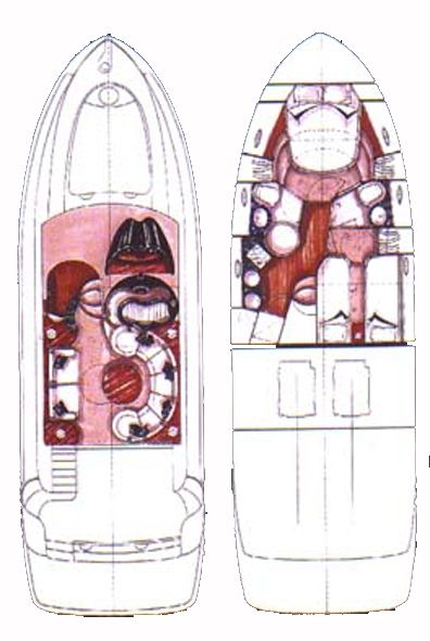 Astondoa 43 Fly Grundriss