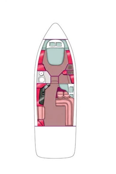 Sealine F34 Grundriss