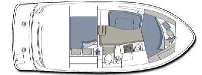 Four Winns 298 Vista Grundriss