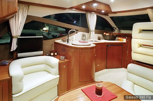 Galeon 390 Fly Innenansicht