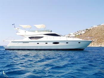 Ferretti 550 Außenansicht