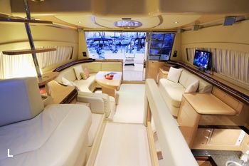 Ferretti 550 Innenansicht