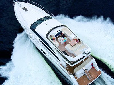 Princess 62 Außenansicht